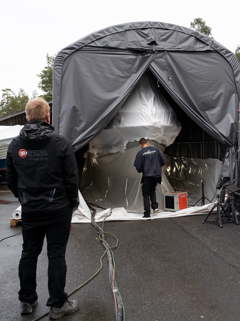 Tekniker för miljövänlig bottenrengöring